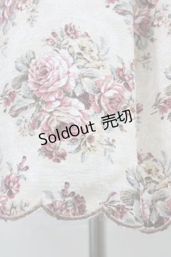 画像3: axes femme POETIQUE / ローズブーケ柄ワンピース M 生成り H-26-01-04-1050-AX-OP-NS-ZH