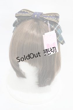 画像1: Angelic Pretty / Loyal Rosetteカチューシャ  グリーン H-26-01-04-1007-AP-AC-NS-ZH