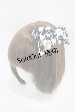 画像1: Angelic Pretty / Whip Collectionバレッタ  ブラック H-26-01-04-1008-AP-AC-NS-ZH