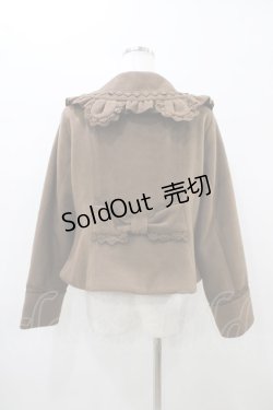 画像2: axes femme Kawaii / ショコラベアショートコート M ショコラ H-26-01-04-1062-AX-CO-NS-ZH