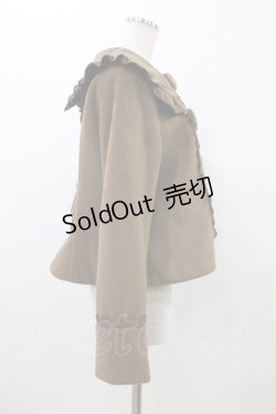 画像3: axes femme Kawaii / ショコラベアショートコート M ショコラ H-26-01-04-1062-AX-CO-NS-ZH