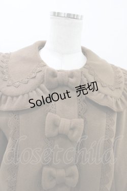 画像4: axes femme Kawaii / ショコラベアショートコート M ショコラ H-26-01-04-1062-AX-CO-NS-ZH