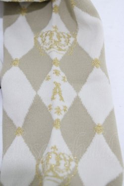 画像2: Angelic Pretty / クラウンロゴオーバーニー  アイボリー H-26-01-04-1015-AP-ZA-NS-ZH