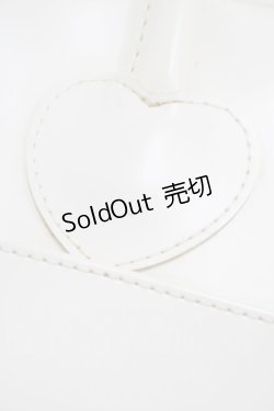 画像3: Angelic Pretty / 宝石リボンボストンバッグ  シロ H-26-01-04-1016-AP-BG-NS-ZH