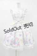 Angelic Pretty / Happy Garlandジャンパースカート Free シロ H-26-01-04-1019-AP-OP-NS-ZH