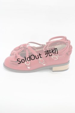 画像2: Angelic Pretty / Tea Party Shoes L/約24.5cm レッド H-26-01-04-1002-AP-SH-NS-ZH