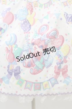 画像5: Angelic Pretty / Happy Garlandジャンパースカート Free シロ H-26-01-04-1019-AP-OP-NS-ZH