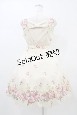 画像2: Innocent World / フローラジャンパースカート M 生成り H-26-01-04-1020-IW-OP-NS-ZH