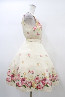 画像3: Innocent World / フローラジャンパースカート M 生成り H-26-01-04-1020-IW-OP-NS-ZH