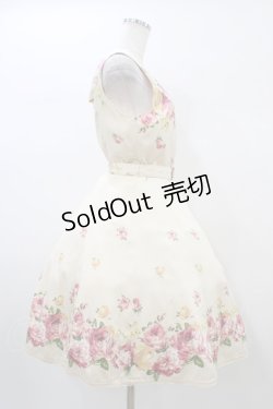 画像3: Innocent World / フローラジャンパースカート M 生成り H-26-01-04-1020-IW-OP-NS-ZH