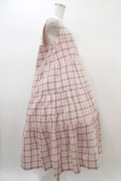 画像3: PINK HOUSE / ノースリーブティアードワンピース Free ピンク H-26-01-04-1022-LO-OP-NS-ZH