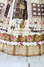 画像5: Angelic Pretty / Sweet Cream Houseエプロン風スカート Free ラズベリー H-26-01-04-1023-AP-SK-NS-ZH (5)