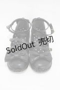 Angelic Pretty / Tea Party Shoes L/約24.5cm ブラック H-26-01-04-1003-AP-SH-NS-ZH
