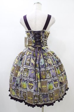 画像2: metamorphose / fortune tarot ローウエストジャンパースカート Free アメジスト H-26-01-04-1026-ME-OP-NS-ZH