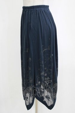 画像2: PUTUMAYO / オパールイレギュラースカート  ネイビー H-26-01-04-050-PT-SK-KB-ZH