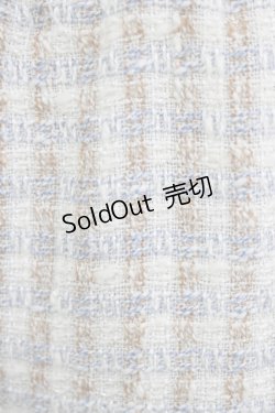 画像4: MILK / スイートハートスカート  サックスチェック H-26-01-04-052-ML-SK-KB-ZH