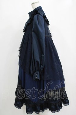 画像2: OZZ ANGELO / Curios Perfumeワンピース  ネイビー H-26-01-04-005-OO-OP-KB-ZH