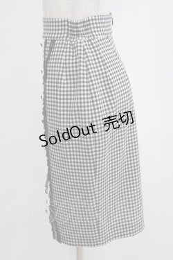 画像2: MILK / BABYタイトスカート  ブラックギンガム H-26-01-04-054-ML-SK-KB-ZH