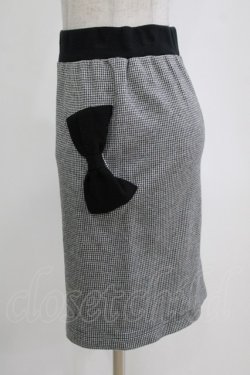 画像2: MILK / リセエンヌ ミニ  ハウンドトゥース×ブラック H-26-01-04-055-ML-SK-KB-ZH