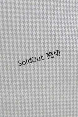 画像4: MILK / リセエンヌ ミニ  ハウンドトゥース×ブラック H-26-01-04-055-ML-SK-KB-ZH