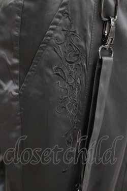 画像4: Ozz conte / 刺繍ベルトパンツ  グレー H-26-01-04-057-OO-PA-KB-ZH