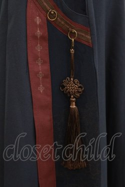 画像4: Ozz oneste / タッセル付袴パンツ  ネイビー H-26-01-04-058-OO-PA-KB-ZH