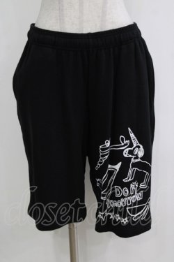 画像1: MILKBOY / Doodleショーツ  ブラック H-26-01-04-061-MB-PA-KB-ZH