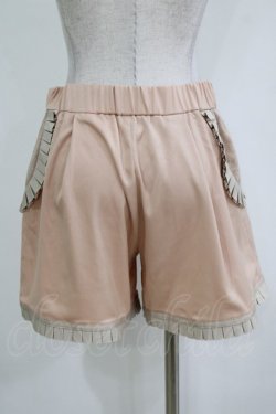 画像3: abilletage / フリルショートパンツ  ベージュ H-26-01-04-063-GO-PA-KB-ZH