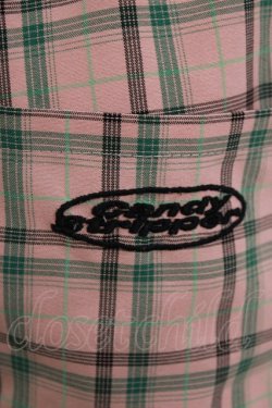 画像4: Candy Stripper / COZY CHECK SHORTパンツ 2 ピンクベージュ H-26-01-04-064-PU-PA-KB-ZH