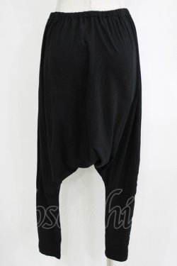 画像3: Na+H / サルエルレギンスパンツ  黒 H-26-01-04-066-PU-PA-KB-ZH