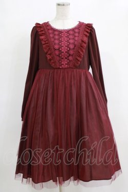 画像1: Vallee lys / "Frost Crystals"ワンピース  ワイン H-26-01-04-006-GO-OP-KB-ZH