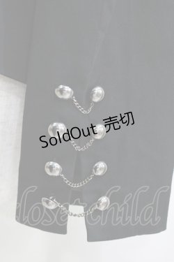 画像4: BPN / ダブルボタンジャケット M 黒 H-26-01-04-071-GO-JA-KB-ZH