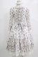 画像3: ATELIER PIERROT / Rosy Bouquet Dress size1 ライトグレー H-26-01-04-001-EL-OP-KB-ZH (3)