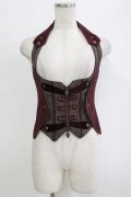 Ozz oneste / ナポレオン風ホルタービスチェ  ボルドー H-26-01-04-075-OO-TO-KB-ZH