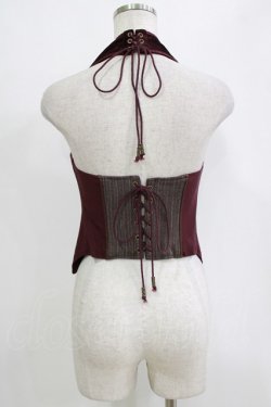 画像3: Ozz oneste / ナポレオン風ホルタービスチェ  ボルドー H-26-01-04-075-OO-TO-KB-ZH