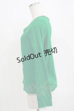 画像2: elements,H PARTY!! / ベアスウェットトップス  グリーン H-26-01-04-076-GO-TO-KB-ZH