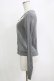 画像2: elements,H / マスケラレースカーディガン  グレー H-26-01-04-078-PU-TO-KB-ZH (2)