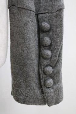 画像4: elements,H / マスケラレースカーディガン  グレー H-26-01-04-078-PU-TO-KB-ZH