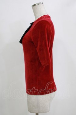 画像2: MR corset / レースジャボ風トップス  赤 H-26-01-04-079-PU-TO-KB-ZH