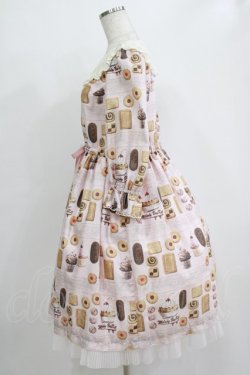 画像2: Melody BasKet / Basのお菓子屋さんヨークワンピース M ピンク H-26-01-04-008-LO-OP-KB-ZH