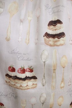 画像4: Leur Getter / Cream Choux Puff袖付きワンピース L グレー H-26-01-04-009-LU-OP-KB-ZH