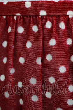 画像4: Jane Marple Dans Le Salon / ドットティアードスカート  ボルドー H-26-01-04-014-JM-SK-KB-ZH