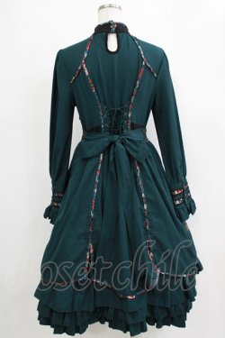 画像3: Ozz oneste / フリルチャイナワンピース  グリーン H-26-01-04-020-OO-OP-KB-ZH