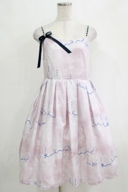 画像1: Leur Getter / Dreamy Carouselキャミワンピース  ピンク H-26-01-04-021-LU-OP-KB-ZH