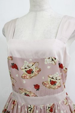 画像5: abilletage / シュガーカップ柄ジャンパースカート  ピンク H-26-01-04-022-GO-OP-KB-ZH