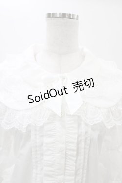 画像3: DearMyLoveEmily / ミルフィーユレースショートブラウス 3L シロ H-26-01-05-1045-0-BL-NS-ZH