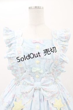 画像4: Angelic Pretty / Happy Garlandジャンパースカート Free サックス H-26-01-05-1053-AP-OP-NS-ZH