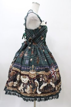 画像3: Angelic Pretty / British Bearジャンパースカート Free グリーン H-26-01-05-1057-AP-OP-NS-ZH
