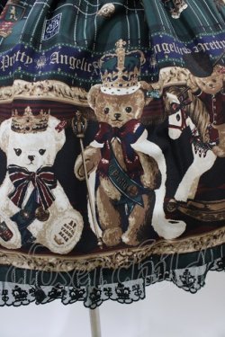 画像5: Angelic Pretty / British Bearジャンパースカート Free グリーン H-26-01-05-1057-AP-OP-NS-ZH