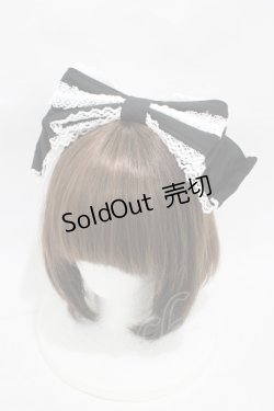 画像1: Angelic Pretty / Prettyくるりんカチューシャ  ブラック H-26-01-05-1007-AP-AC-NS-ZH